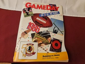 28.12.1986 Redskins vs Rams GAME DAY Fußball Programm TOP ZUSTAND! - Bild 1 von 3