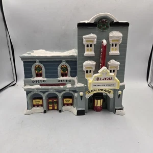Bedford Falls Bijou And Gower Drugs Cape Craftsmen It's A Wonderful Life Village - Picture 1 of 5