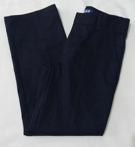 French Toast Boys Uniform Straight Adjustable Waist Relax Pants 10 Blue ~ Used - Picture 1 of 9