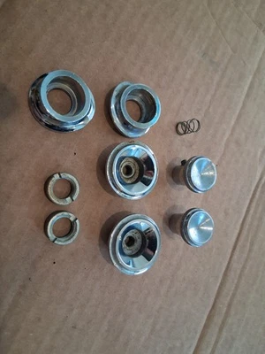 1965 1966 cadillac am fm radio knobs MINT deville - Image 1 of 4