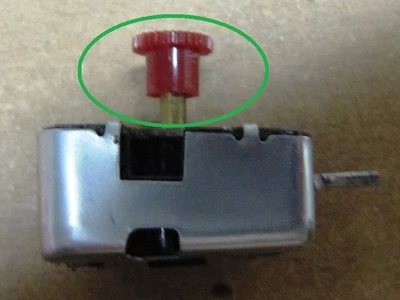 GE VR RPX VRII Early ROUND SELECTOR KNOB Button Variable Reluctance Cartridge  - Image 1 of 3