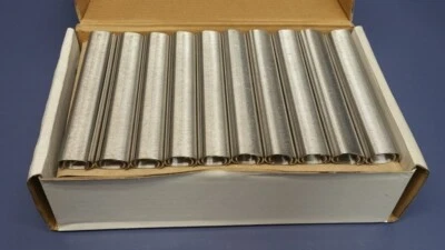 (11,000) C-Ring 16SS110 16-Gauge Stainless Steel Sharp Point 3/4" Crown Hog Ring