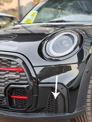 NETZ GITTER FÜR SPOILER AUSSEN FÜR MINI  COOPER S F55 F56 F57 Cabrio JCW LCI - Imagen 1 de 4
