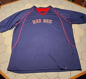 Majestic Boston Redsox Shirt Size 2XL-Large 100% Polyester - Picture 1 of 8