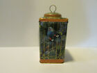tin canister birdcage design with different birds sotrage decor
