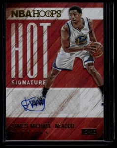 2015-16 Hoops James Michael McAdoo Hot Signatures - Picture 1 of 2