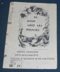 Du Rififi Chez Les Bidasses Bande Dessinée Anti-Militariste Pleine d'Humour - Imagen 1 de 2