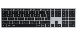 Satechi ST-BTSX3M-UK keyboard Home/Office Bluetooth Black, Grey - ST-BTSX3M-UK - Picture 1 of 1