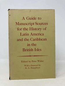 Guide to Manuscript Sources for the History of Latin America 1st Ed VG HC 1973 - Bild 1 von 8
