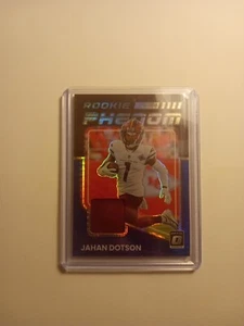 Jahan Dotson 2022 Donruss Optic Rookie Phenoms Blue Hyper #RP-JD - Picture 1 of 5