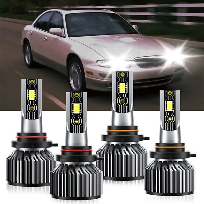 For Mazda Millenia 1995-2002 LED Headlight Bulb High Low Beam Super Bright White - Image 1 of 4