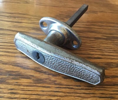 1928 1929 1930 1931 Auburn Cord DOOR HANDLE vtg 1920s 30s exterior lock no key- - Image 1 of 4