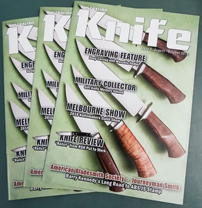 Australian Knife Magazine Issue 5, Aug - Oct 2018 - Picture 1 of 5