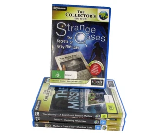 Hidden Object Collections Edition x4 PC CD-ROM Big Fish Games 2011-2013 Tested - Picture 1 of 6