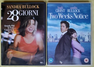 SANDRA BULLOCK: 28 GIORNI + DUE SETTIMANE PER INNAMORARSI - 2 DVD Audio ITALIANO - Foto 1 di 6