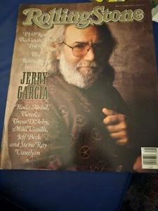Jerry Garcia Magazine Rolling Stone Issue 566 Nov. 30, 1989 NEAR MINT NO LABELS! - Picture 1 of 2