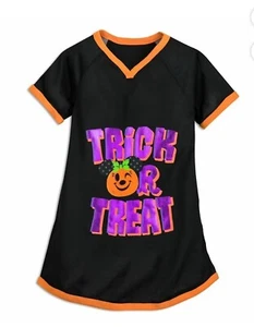 Disney Store Minnie Mouse Trick or Treat Pajamas Nightgown Girls Halloween - Picture 1 of 5