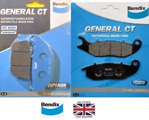 HONDA CRF 250L CRF300L BRAKE PADS FRONT + REAR GENUINE BENDIX - Picture 1 of 19