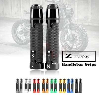 Empuñaduras deslizantes de mango de extremo de manillar CNC para Kawasaki Z750 Z 750 Z750R Z750S Foto 1 de 4