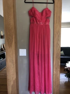 Aqua Women’s Dress Pink Size 4 - Picture 1 of 11