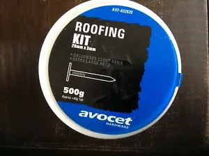 3 x 500 G Tubs = 1 1/2KG Galvanised Clout Nails 20mm x 3mm - Picture 1 of 3