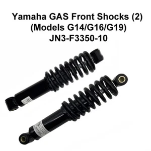 Yamaha G14,G16,G19 Gas Golf Cart Front Shock Absorber (2) Shocks JN3-F3350 #5412 - Picture 1 of 6