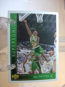 1993-94 Upper Deck Basketball #295 - Gary Payton - Seattle SuperSonics  93-412 - Picture 1 of 2