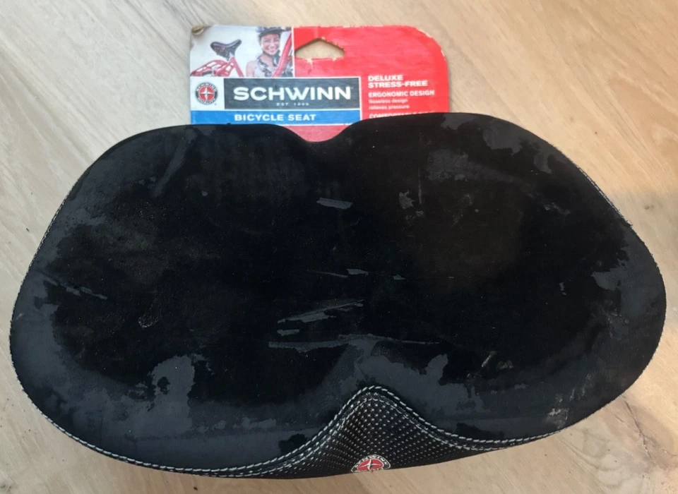 Schwinn Bicycle Seat Stress Free Noseless SEAT W FREE SHIPPING - Image 1 of 1