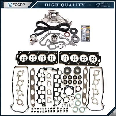 Juego de juntas de culata Kit de correa de distribución para 98-04 Toyota Tundra Sequoia Land Cruiser 4.7 Foto 1 de 4