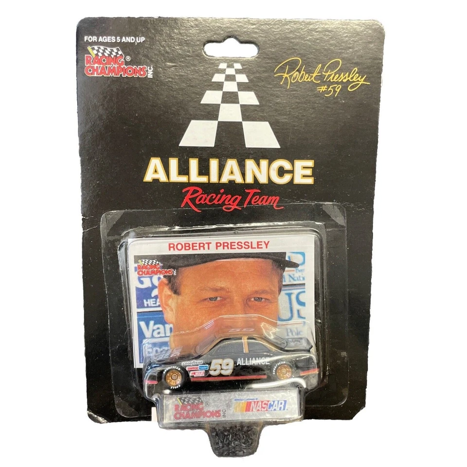 Robert Pressley #59 Racing Champions Alliance Racing Team 1992 - Image 1 of 2