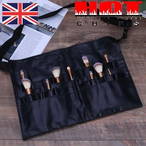 Makeup-brush Bag Black Apron Belt Professional PVC Makeup Tool Case Bag *AU - Picture 1 of 5