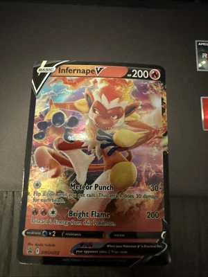 Infernape V SWSH252 SWSH: Sword & Shield Promo Cards Holo - Image 1 of 2