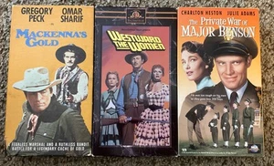 VCR Movies (Lot Of 3 In The Pictures) Like New Condition - Picture 1 of 2