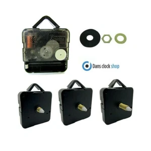 New Replacement Famous Ticking Quartz Clock Movement Mechanism Motor & Fittings - Picture 1 of 10