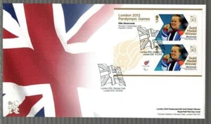 GB 2012 JUEGOS PARALÍMPICOS DE LONDRES FDC - ELLIE SIMMONDS NATACIÓN 200 M MEDLEY - Imagen 1 de 1