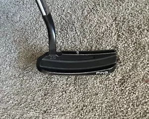 Ping Redwood ZB Black Satin RH Putter 34" No Head Cover Shaft Original Steel - Picture 1 of 7