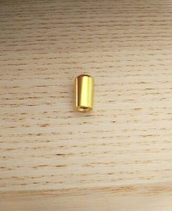 BOUTON TREBLE RHYTHM X2 DORE en cuivre / GOLD WHITE TIP toggle switch X2 - Picture 1 of 2