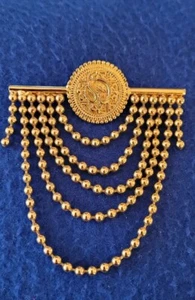 Vintage St John Logo button drop Brooch.1980s.excellent Condition. - Picture 1 of 5