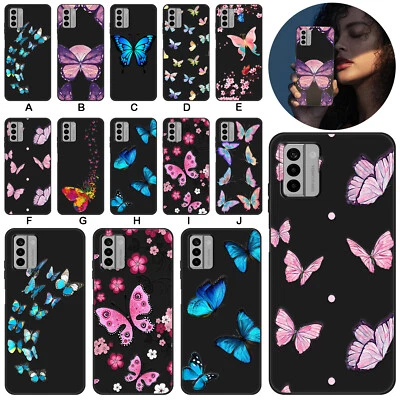 Funda de teléfono Butterfly para Nokia C110 G310 G400 C200 C300 cubierta de goma a prueba de golpes Foto 1 de 4
