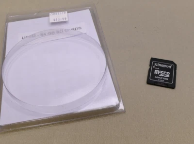 Kingston 64GB Micro SD XC Class 10 Memory Card w/SD card Adapter - Image 1 of 4