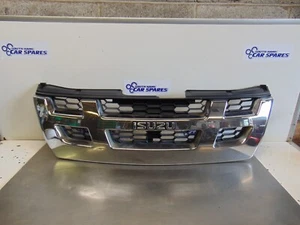 Isuzu DMax Radiator Grill Rodeo Mk1 02-06 Chrome Matt Black Grille D-Max - Picture 1 of 9