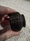 Vintage Tohono Oodham Papago Mini Black Horsehair Basket 2