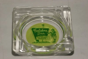 Vintage Original Holiday Inn Of America "The Nation's Innkeeper" Glass Ashtray  - Picture 1 of 9