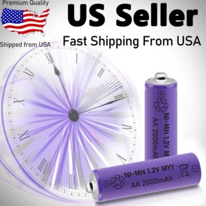 5 # Ni-MH battery AA 2000mAh Large Capacity Rechargeable High Cycle Charge USA - Picture 1 of 15