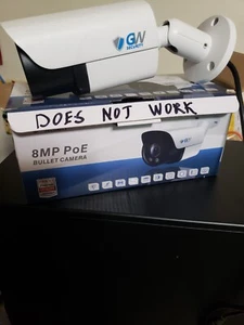 Security Camera Decoy Outdoor-Indoor GW Security Camera GW-8028IP - Not Working - Picture 1 of 4