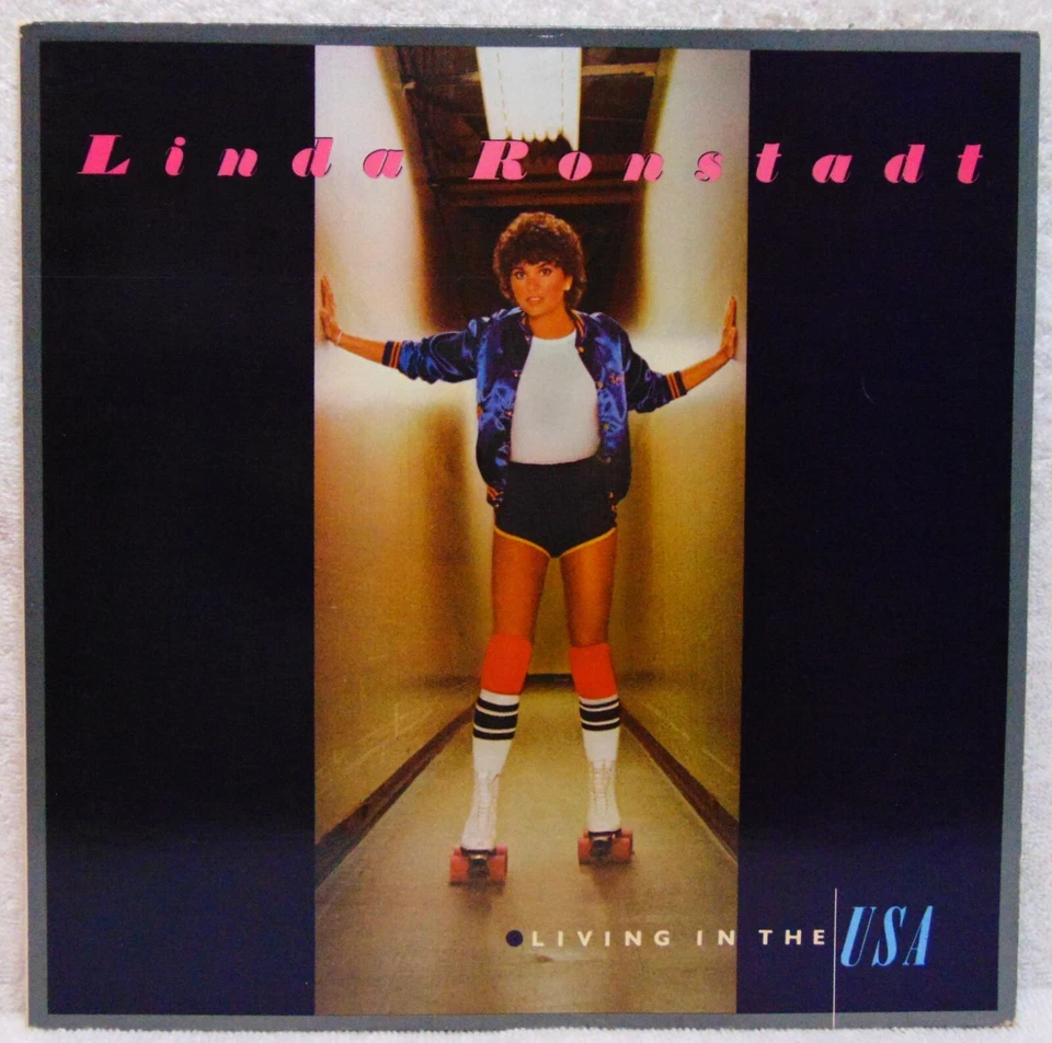 Linda Ronstadt–Living In The USA 1978 Asylum Records Rock Vinyl LP EX/EX  - Image 1 of 4