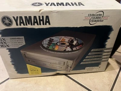 Vintage Yamaha CRW6416SXZ (SCSI-2) 3-in-1 CD Recorder/ROM/ReWriter  ***NEW*** - Image 1 of 4