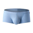 Sous-vêtements sexy pour hommes neufs GTOPX sous-vêtements rayés taille basse slips U poche boxers