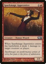 FOIL Sparkmage Apprentice | MtG Magic Magic 2010 (M10) | English | Near Mint