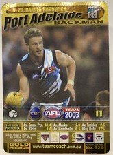 2003 AFL Teamcoach Gold Premium #G-29 Damien Hardwick
